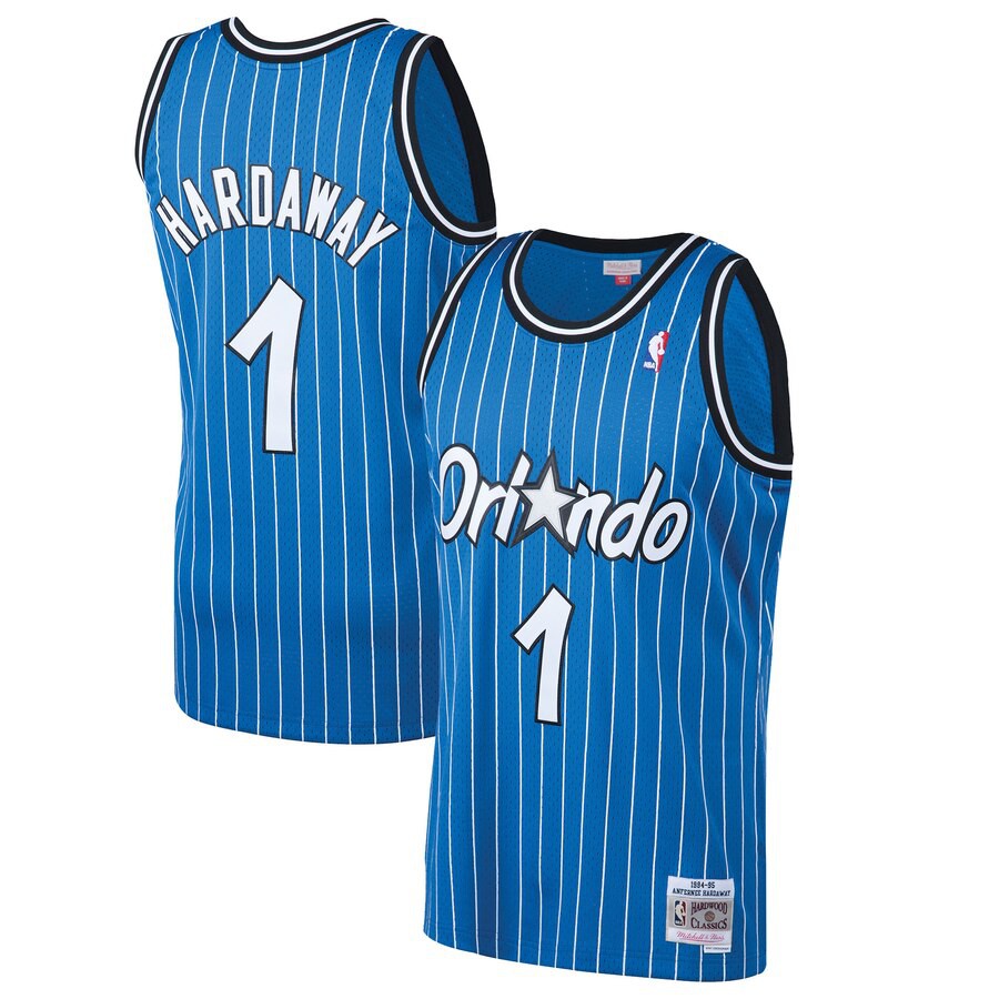 VINTAGE PENNY HARDAWAY ORLANDO MAGIC REVERSIBLE CHAMPION JERSEY