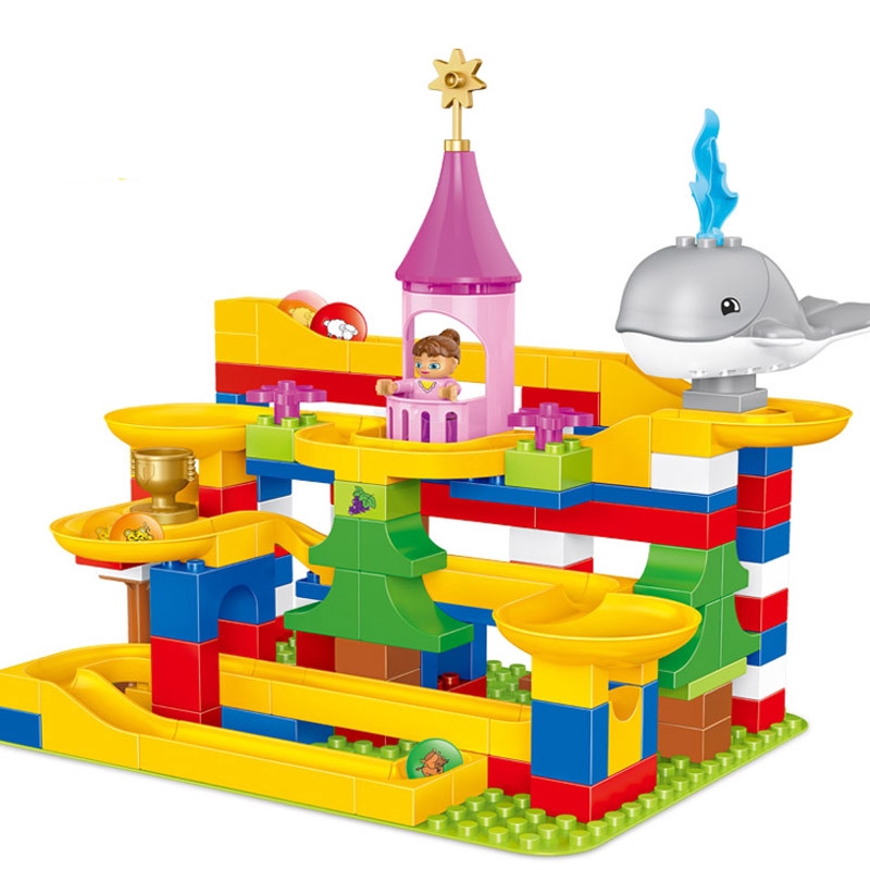 marble run blocks duplo