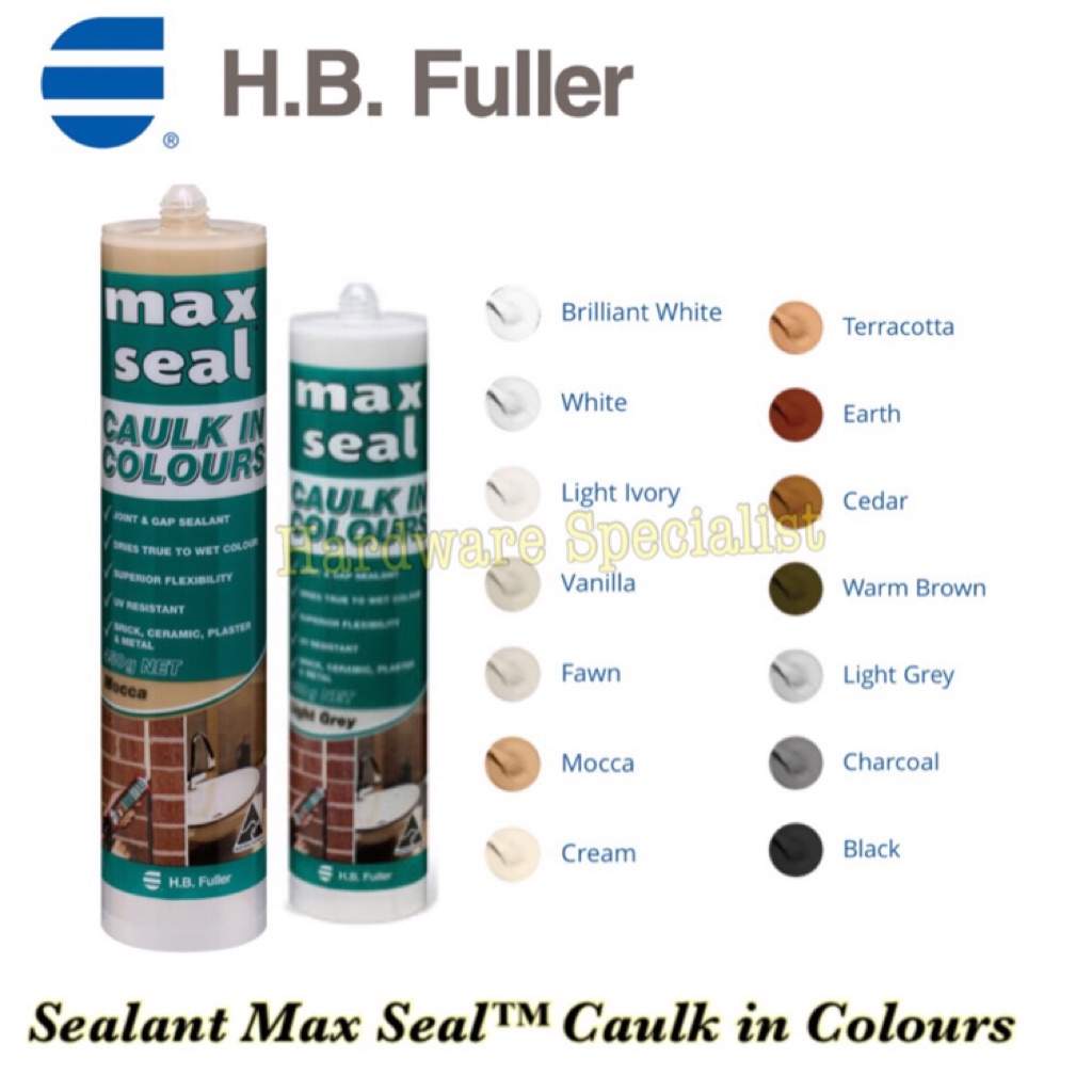 HB Fuller Maxseal Waterproofing Sealant / Silicone | Shopee Singapore