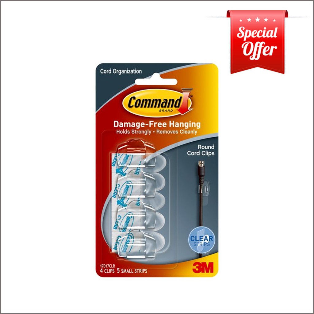 3m command clip organizers