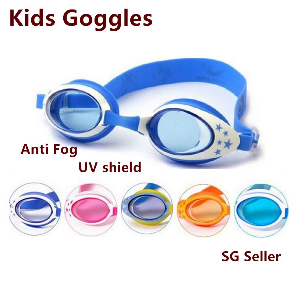 Anti fog/UV shield/kids Swimming goggles Shopee Singapore