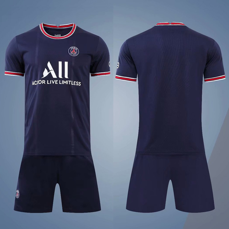 Men 21 22 Psg Home Jersey Set 2022 2022 Jordan X Paris Saint Germain Jersey Shorts Suit Men S Sports Clothing Kits Shopee Singapore