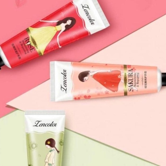 [ FAST SHIPPING ] Lencolor Hand Cream Fruit Lotion Losyen Tangan