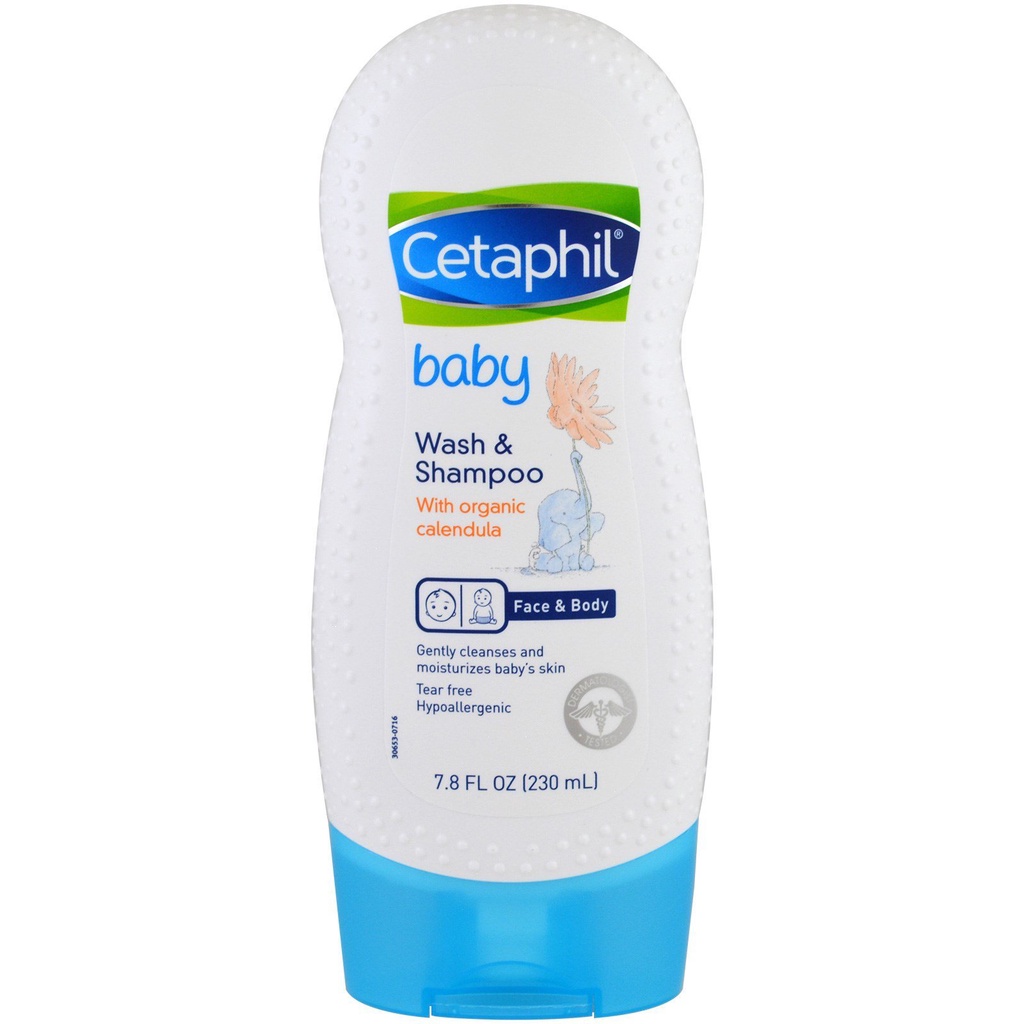 Cetaphil Baby Gentle Wash & Shampoo with Glycerin & Panthenol 230ml