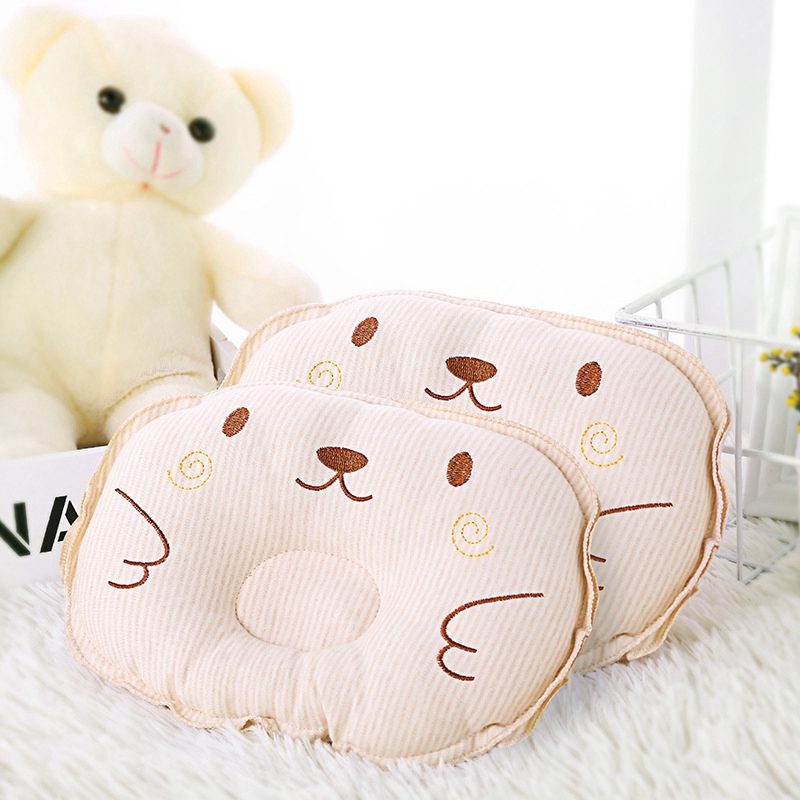 Baby Pillow Newborn Colored Cotton Shaped Baby Anti Skew Pillow, Mother and Baby Products ...