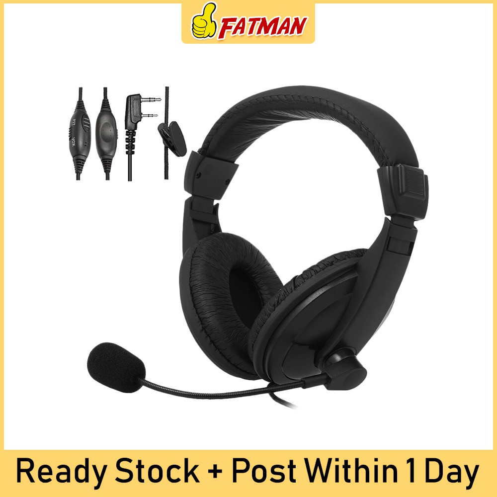 tactical headset with microphone