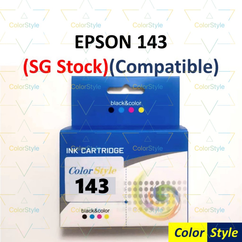 epson 143 black ink cartridge