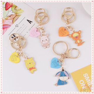 Image of ✪ Winnie the Pooh：Pooh Bear / Piglet / Tigger / Eeyore - Cartoon Character Keychains ✪ 1Pc Fashion KeyRing Metal Pendant Bag Accessories Gifts（4 Styles）