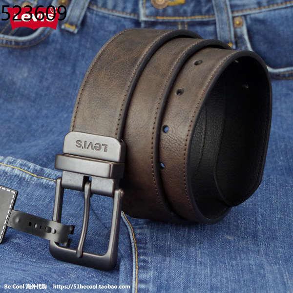 Tali Pinggang Lelaki Belt Tali Pinggang Tali Pinggang Lelaki Kulit Us Genuine Levi Retro Do Old Needle Buckle Leather B Shopee Singapore