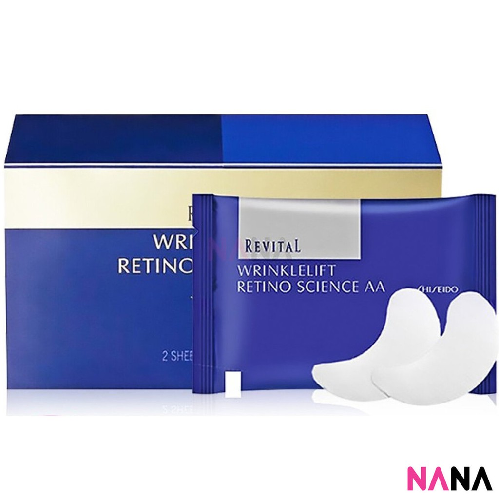 Shiseido Revital Wrinklelift Retino Science AA Eye Mask 24 sheets