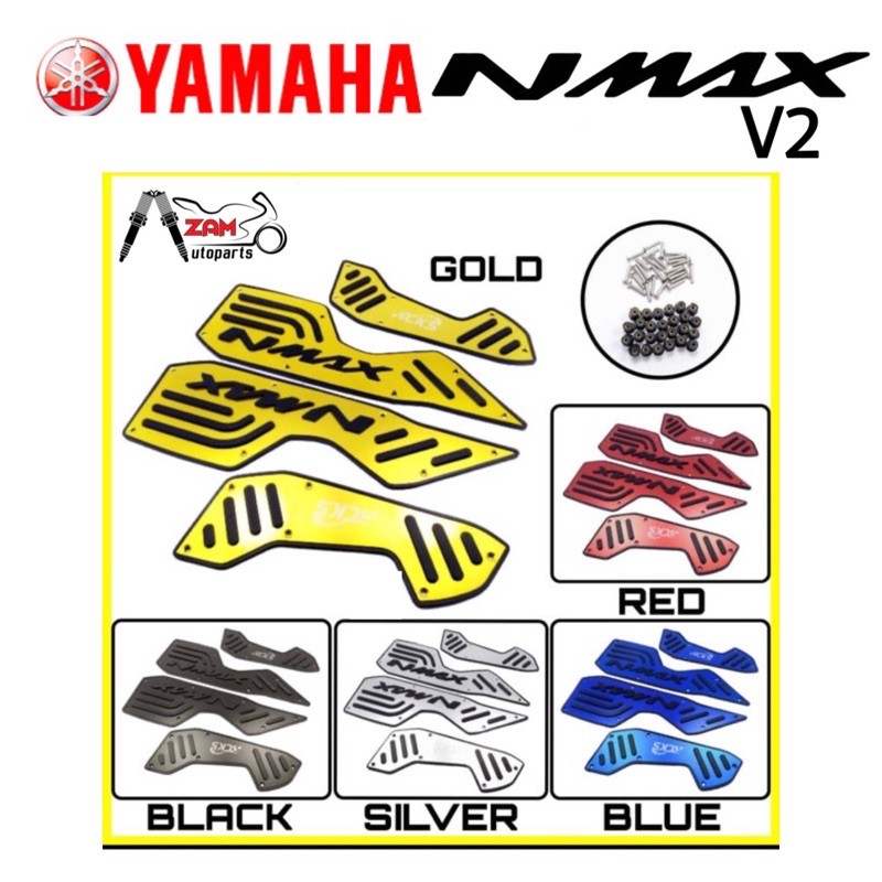 NMAX 2020 / NMAX V2 CARPET ALAS KAKI / FOOTBOARD CARPET Shopee Singapore