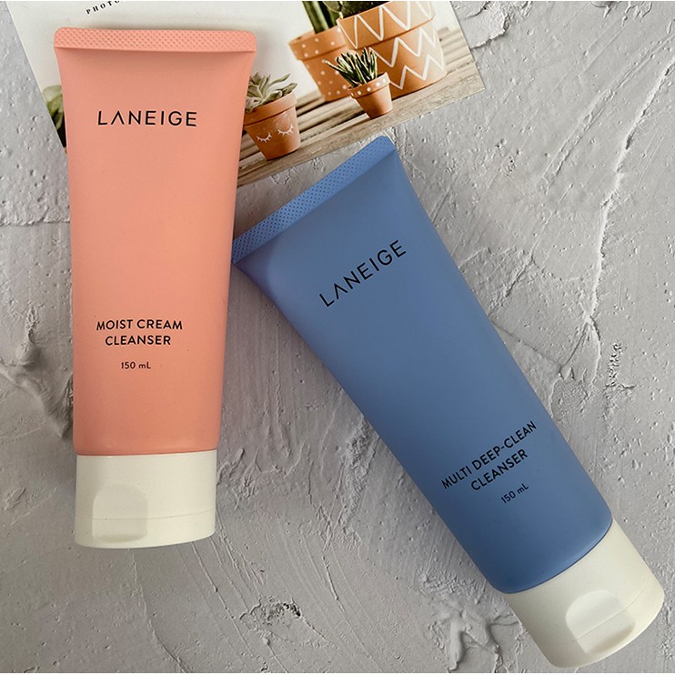 laneige moist cream cleanser