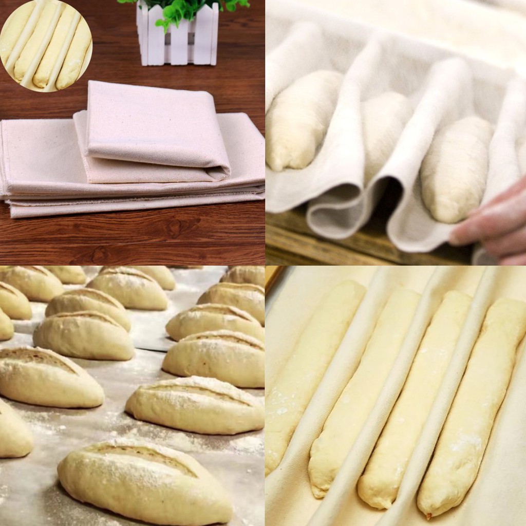 Good Bakers Proofing Couche Flax Linen Cloth Proving Bread Pans