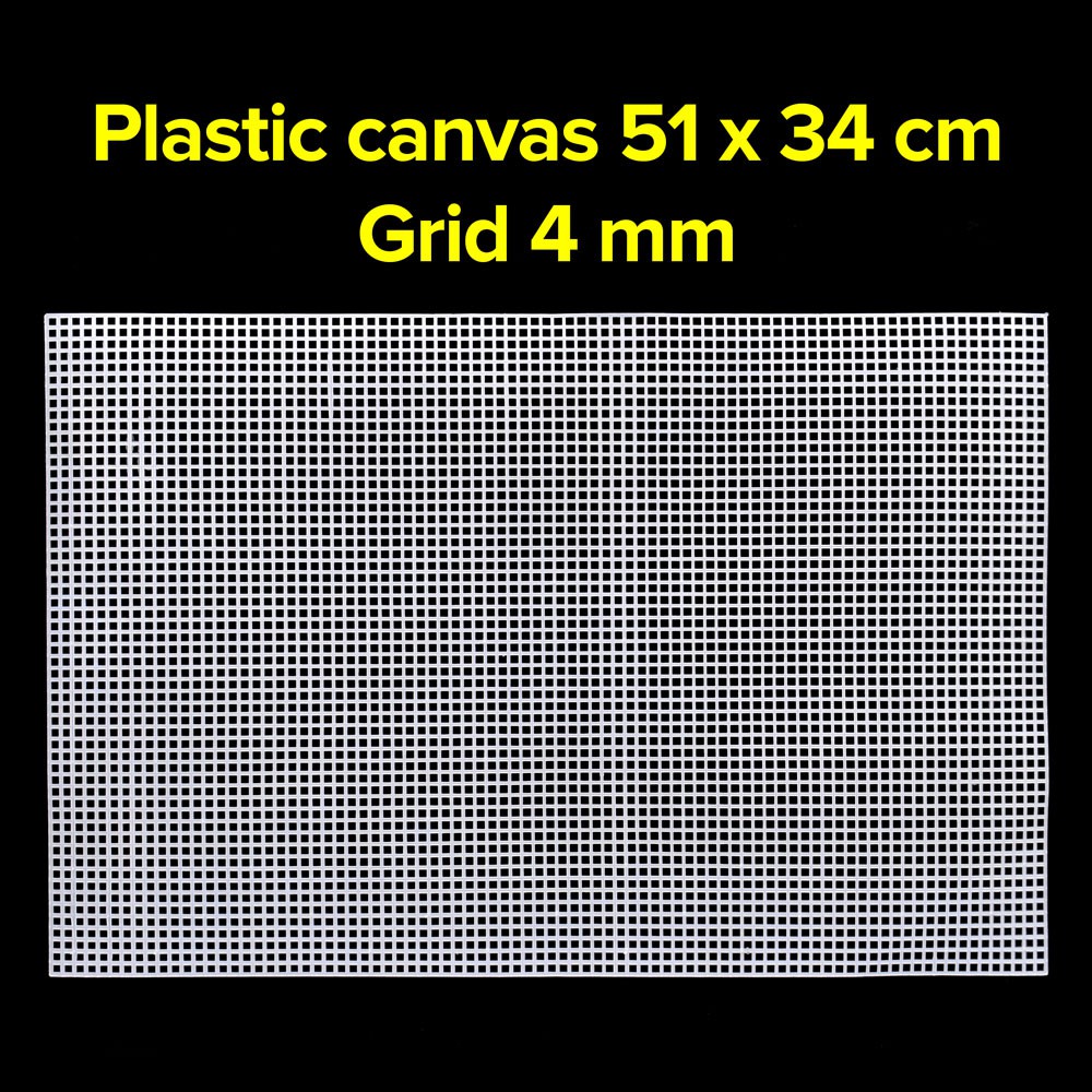 7-Mesh Plastic Canvas Sheet - 10 1/2 x 13 1/2, Hobby Lobby