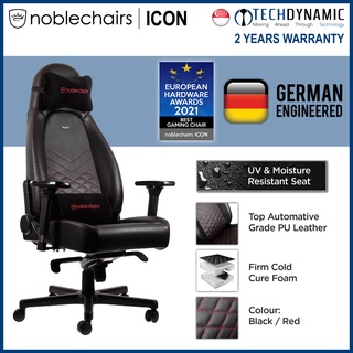 Noblechairs Gaming Chair PU Leather ICON / EPIC / HERO / EPIC TX / HERO TX Series [SG Ready Stock]