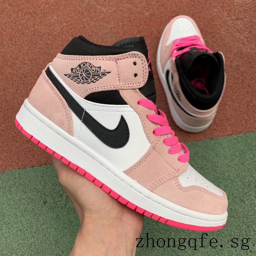 jordan 1 pink crimson