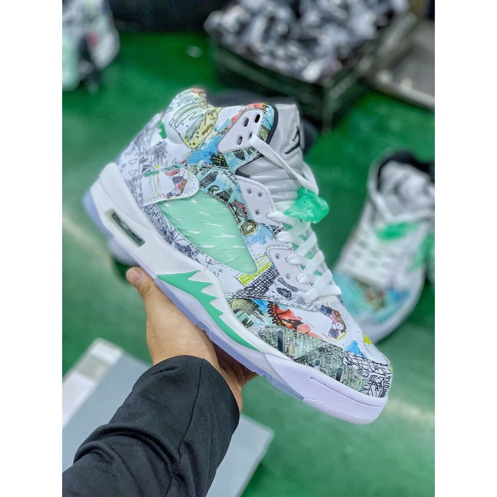 graffiti jordan 5