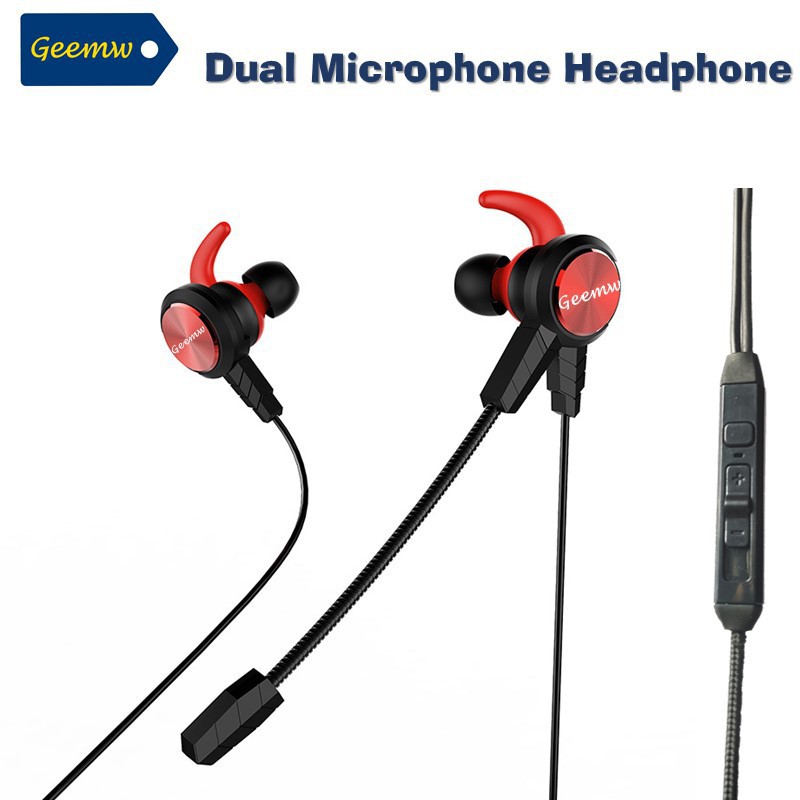 in ear gaming headset with mic