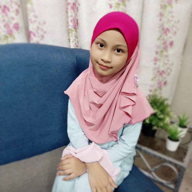 Tudung Kanak2 Viral Little Dariena Shopee Singapore