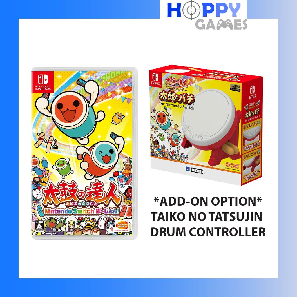 taiko no tatsujin switch drum controller hori