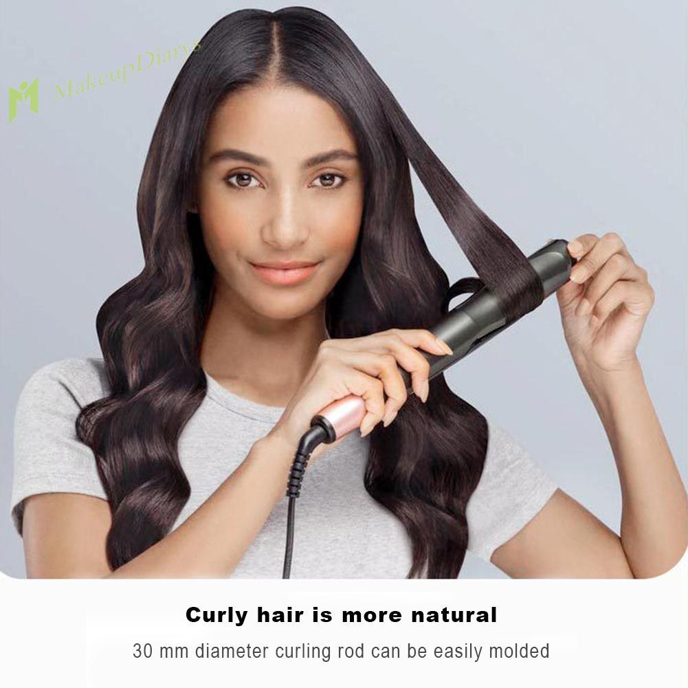 2 In 1 Hair Curling Straightening Iron Flat Iron Hair Straightener