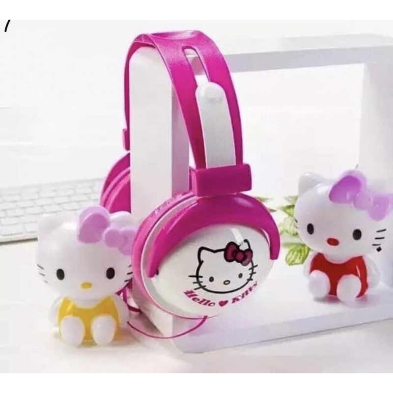 headset hello kitty