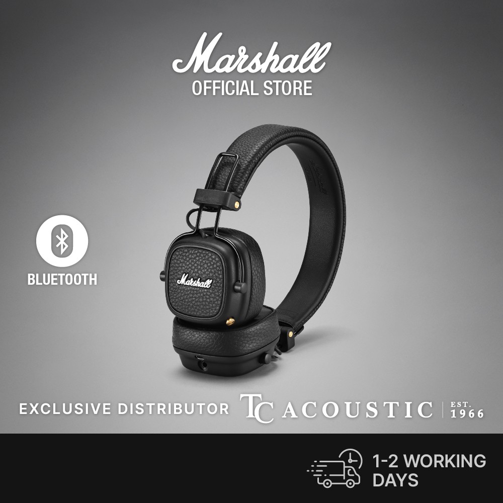 marshall major 3 bluetooth microphone