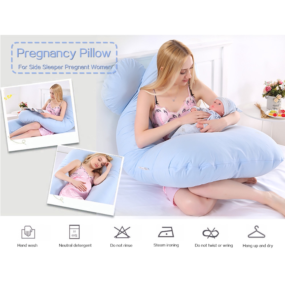 Pregnancy Pillow For Side Sleeper Pregnant Women Shopee Singapore