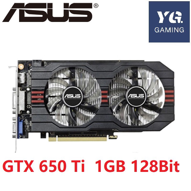 Asus Graphics Card Used Original Gtx 650 Ti Gtx650ti Df 1gd5 1gb 128bit Gddr5 Shopee Singapore