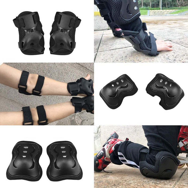 bike gloves and knee pads