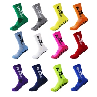 TD Anti Slip Football Socks Men's Football Socks High Quality Soft Breathable Thickened Sports Yoga Mountaineering Riding Grip Socks