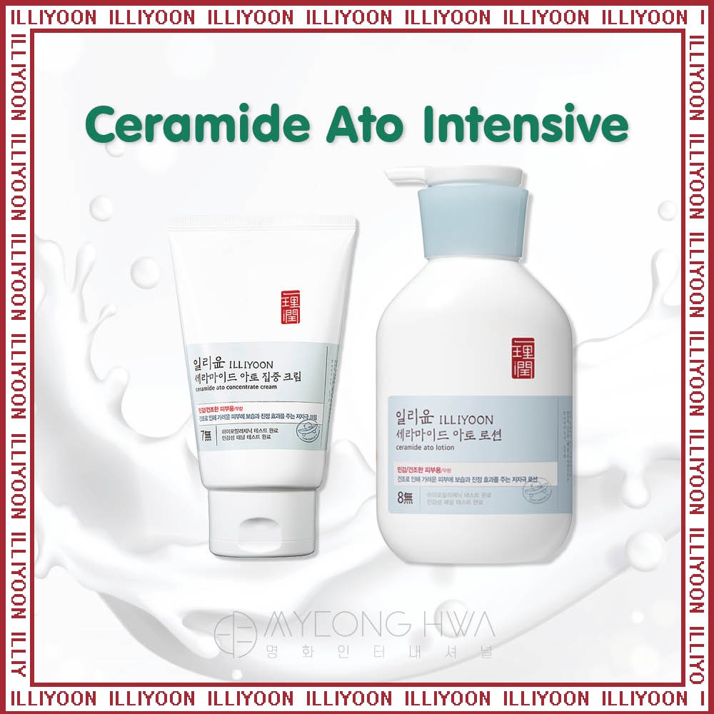 [ILLIYOON] Ceramide Ato Concentrate Cream 200ml / Lotion 350ml, 528ml