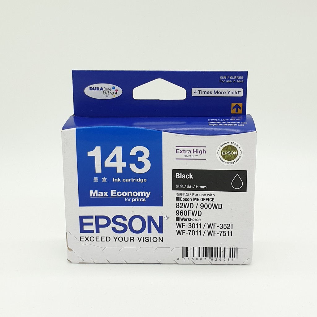 epson 143 black ink cartridge