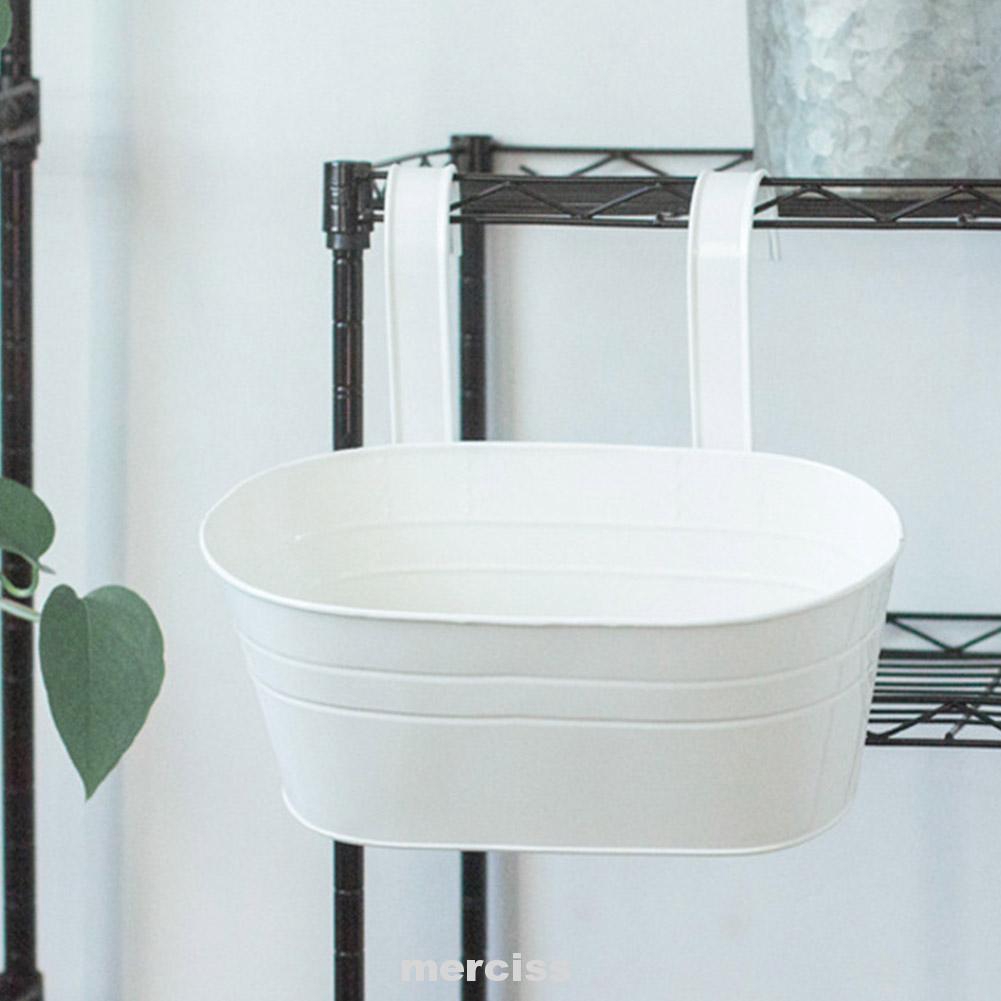 Fence Home Wall Decor Office Hanging Balcony With Hooks Garden Ornaments Planter Box Container Shopee Singapore