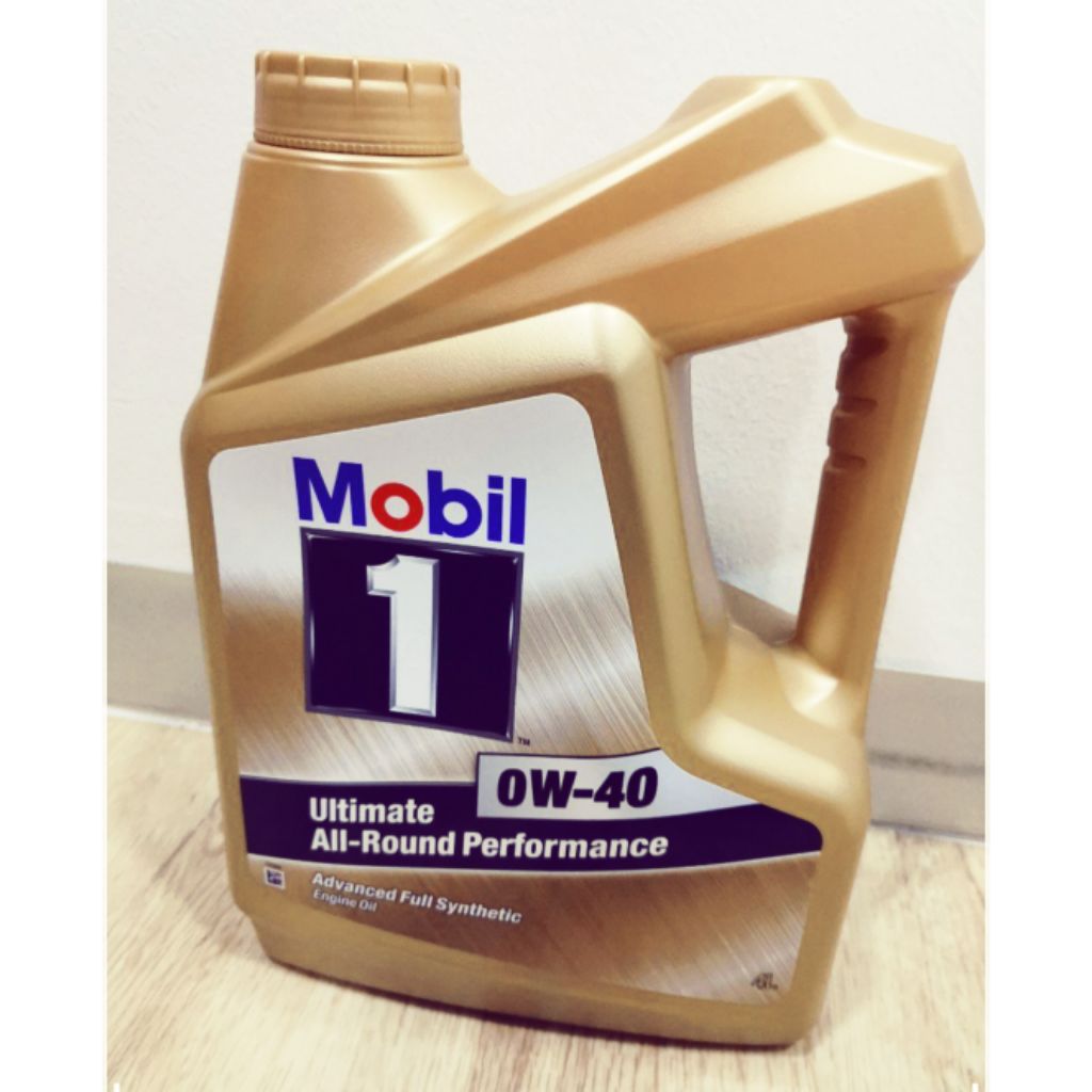 *Restock* Mobil Gold 0W40 Engine oil 4 litre Shopee Singapore