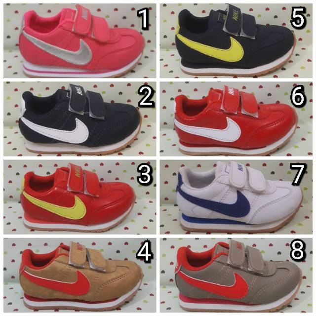nike childrens shoes velcro