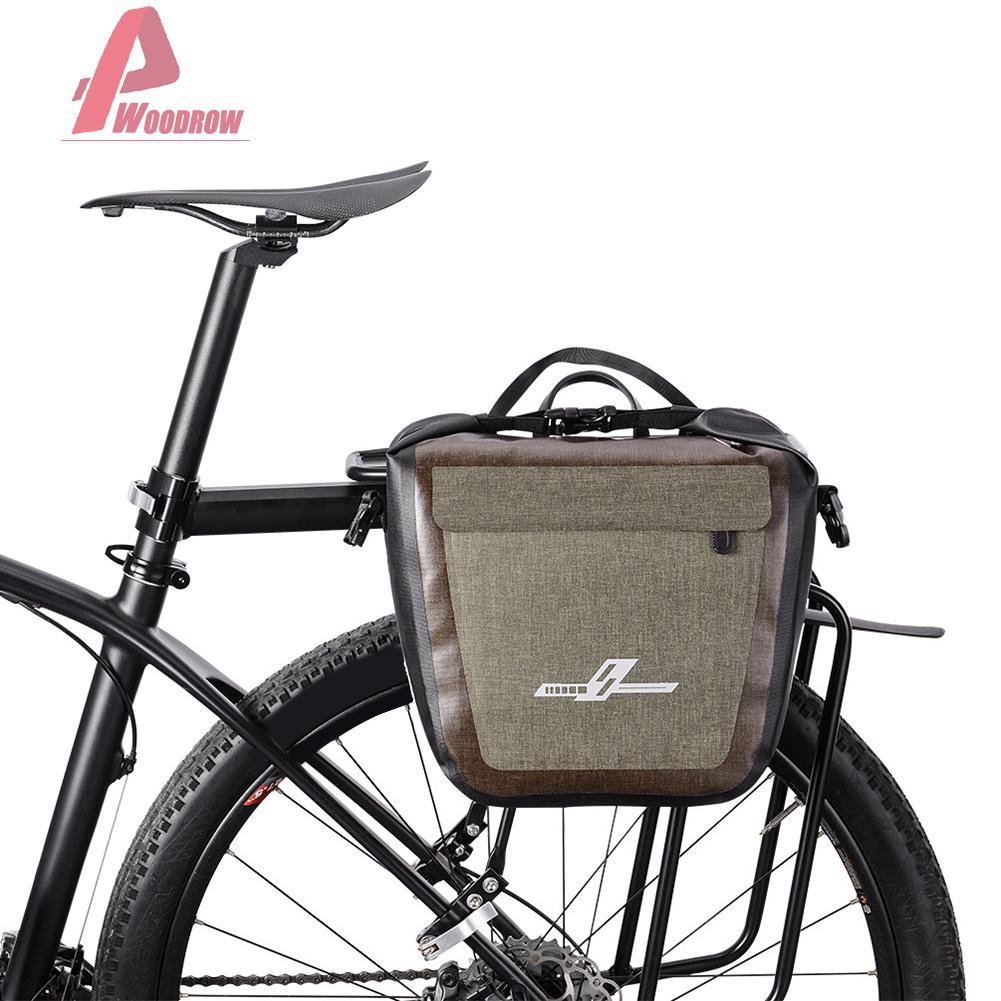 Tourbon Bike Rear Rack Bag Saddle Pannier Traveling Backpack School Shoulder Bag 711420436330 Ebay