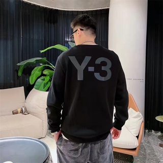 Tide brand add Y-3 Yamamoto Yaosi Y3 printed cotton plush thick warm sweater hooded men's top