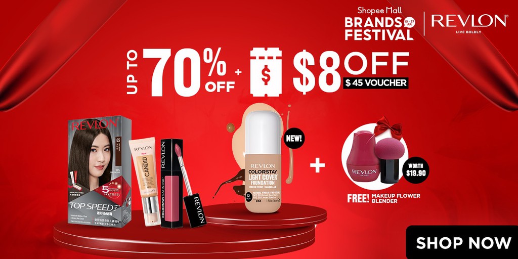 Revlon Official Store, Online Shop Shopee Singapore