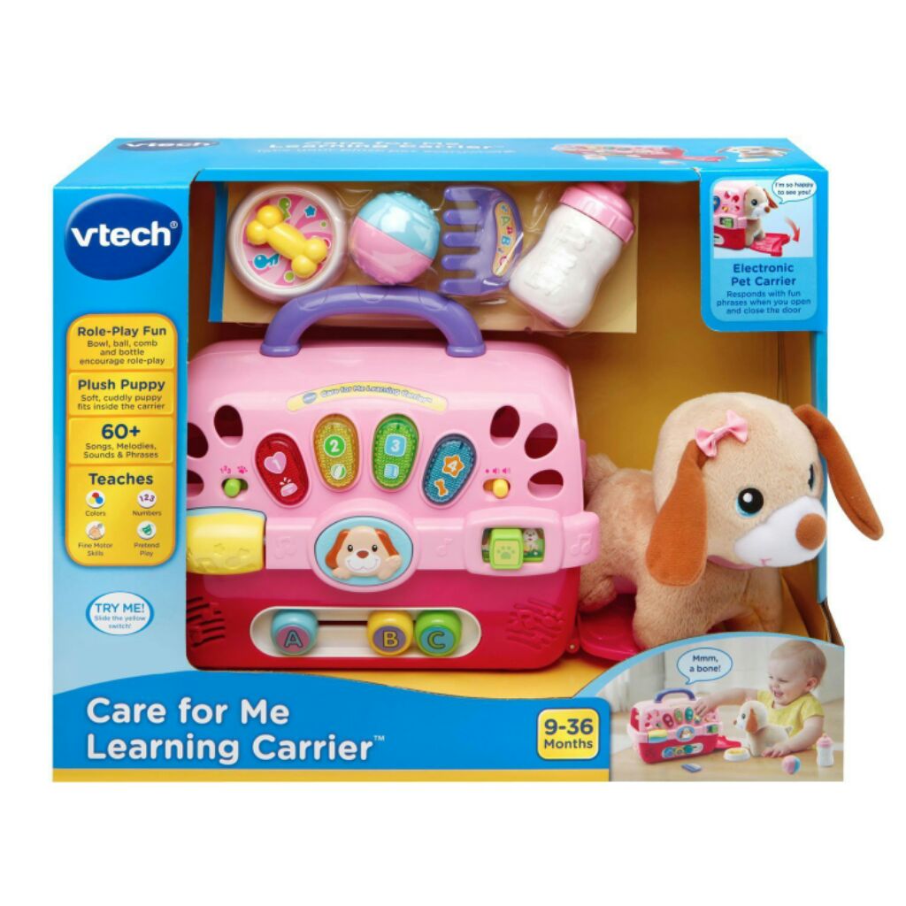 vtech care for me learning carrier orange