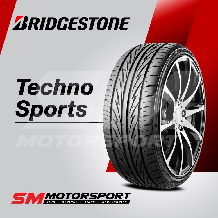Tire For Bridgestone Techno Sports 185 55 R16 16 v Shopee Singapore