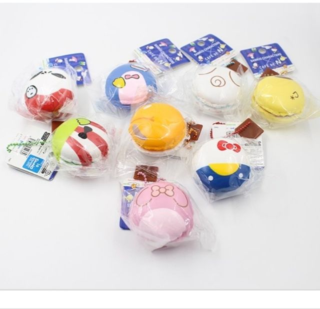 Sanrio Character X Cafe De N Macaron Squishy Shopee Singapore