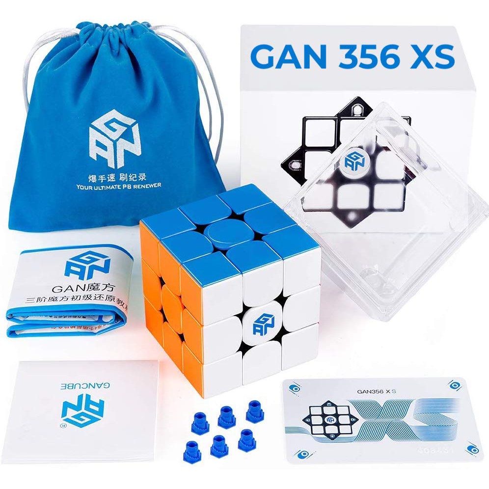 GAN 356 XS 3x3 Magnetic Speed Cube | Shopee Singapore