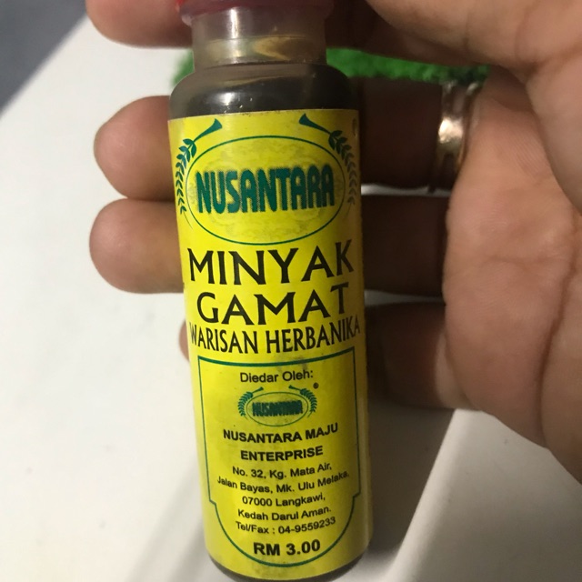 Shop Malaysia Gamat Oil 25ml Rm1 90 Pc Shopee Singapore
