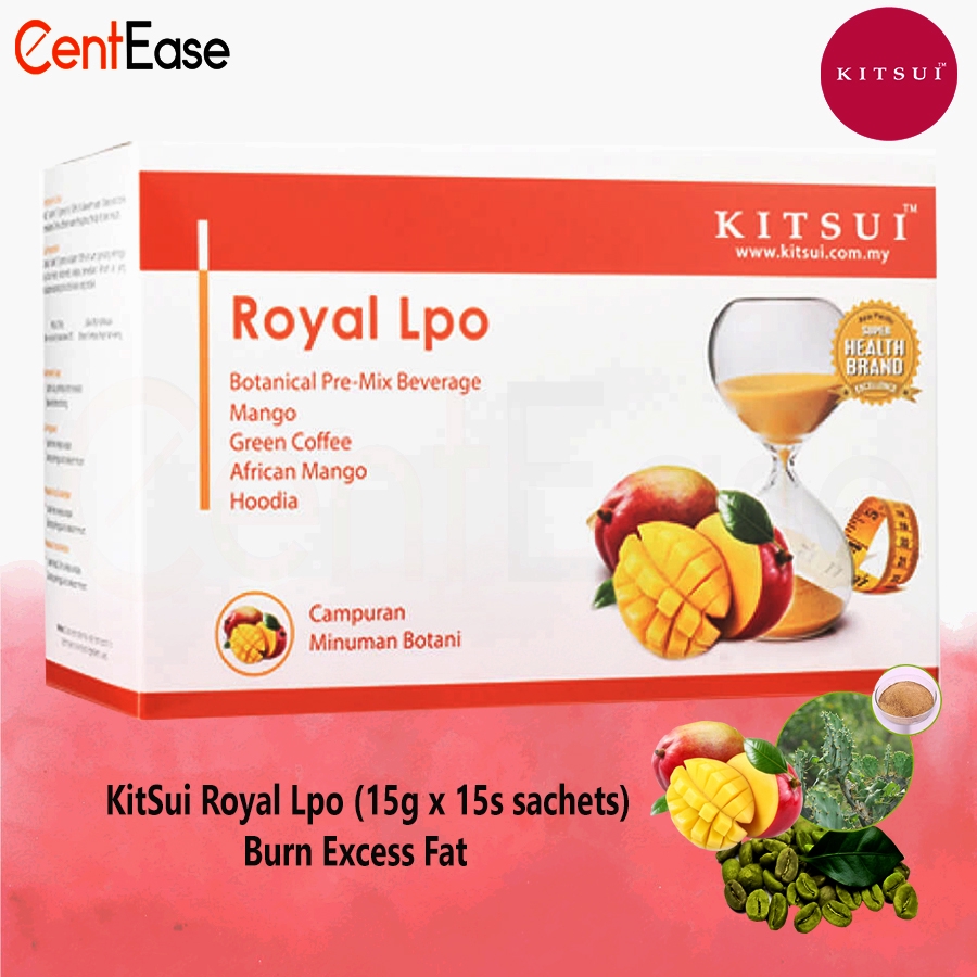 Kitsui Royal Lpo 15g X 15s Sachets Burn Excess Fat Shopee Singapore