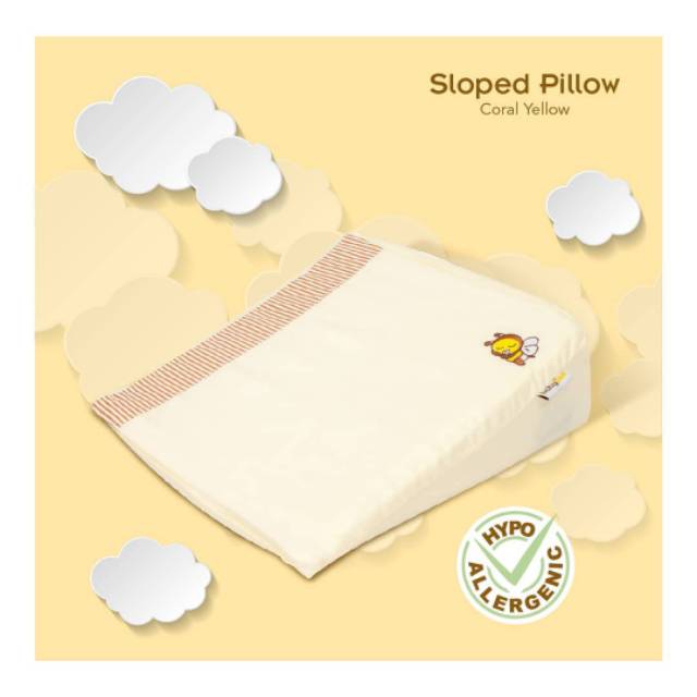 baby sloped pillow
