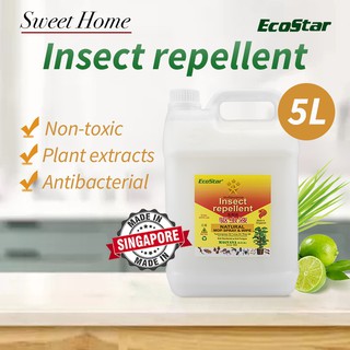 Ecostar Multi-purpose Insect Repellent Repel Insect Effectively/Antibacterial/Plant Extracts 5L