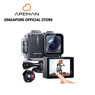 APEMAN A80 4K Ultra Hd  6-Layer Glass Lens Action Camera Water 