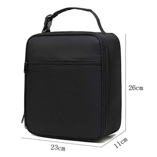 Insulated Lunch Bag For Women Light Portable Girls Food Thermal Children School Student Transport Zipper #7