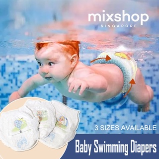 👶mixshop Baby Disposable Swimming Diapers /Pants  Individual Packing (1 Pcs Pack)👶[SG READY STOCK]